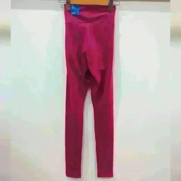 ADIDAS | Women's Crimson Tight Fit Full Length  High-Rise Leggings - Picture 4 of 5